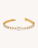 Tennis Bracelet in 18KT gold | 12.51ct | CDBL-1125