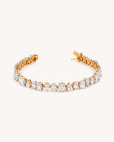 Tennis Bracelet in 18KT gold | 13.76ct | CDBL-699