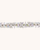 Tennis Bracelet in 18KT gold | 13.76ct | CDBL-699
