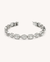Tennis Bracelet in 18KT gold | 15.35ct | CDBL-702