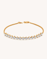 Tennis Bracelet in 18KT gold | 4.92ct | CDBL-706