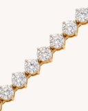 Tennis Bracelet in 18KT gold | 4.92ct | CDBL-706
