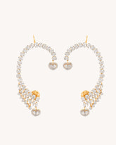 Ear cuff Earrings in 18KT gold | 15.03ct | CDE0811