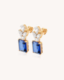 Colour stone Drop Earrings in 18KT gold | 6.31ct | CDE0826