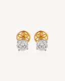 Stud Earrings in 18KT gold | 2.22ct | CDE1040