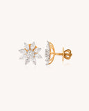 Floral Earrings in 18KT gold | 2.77ct | CDE1046