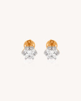 Stud Earrings in 18KT gold | 5.05ct | CDE1091