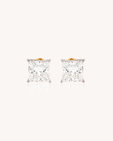 Stud Earrings in 18KT gold | 4.04ct | CDE1100