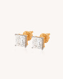 Stud Earrings in 18KT gold | 4.04ct | CDE1100