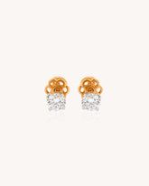 Stud Earrings in 18KT gold | 0.53ct | CDE1170
