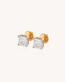 Stud Earrings in 18KT gold | 2.89ct | CDE1175
