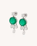 Colour stone Drop Earrings in 18KT gold | 6.03ct | CDE1273