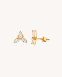 Stud Earrings in 18KT gold | 1.09ct | CDE1303