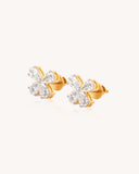 Floral Earrings in 18KT gold | 1.65ct | CDE1313