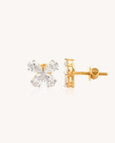 Floral Earrings in 18KT gold | 1.65ct | CDE1313