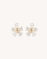 Floral Earrings in 18KT gold | 2.43ct | CDE1328