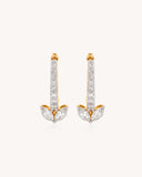 Ear cuff Earrings in 18KT gold | 1.19ct | CDE1385
