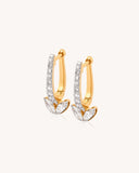 Ear cuff Earrings in 18KT gold | 1.19ct | CDE1385