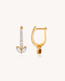 Ear cuff Earrings in 18KT gold | 1.19ct | CDE1385