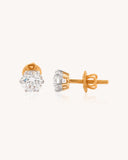 Stud Earrings in 18KT gold | 3.89ct | CDET-1037