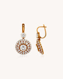 Cocktail Earrings in 18KT gold | 9.97ct | CDET-1472