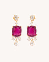 Chandelier Earrings in 18KT gold | 8.69ct | CDET-48