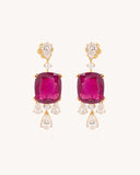 Chandelier Earrings in 18KT gold | 8.69ct | CDET-48