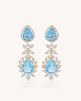 Luminary Colour Stone Chandelier Earrings | 6.52ct | CDET-659