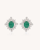 Floral Earrings in 18KT gold | 7.89ct | CDET-790