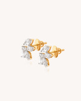 Stud Earrings in 18KT gold | 5.12ct | CDET-795