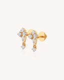 DIAMOND TOPS - 18KT - CDET-796