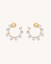 Ear cuff Earrings in 18KT gold | 5.91ct | CDET-801