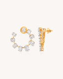 Ear cuff Earrings in 18KT gold | 5.91ct | CDET-801