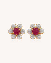 Stud Earrings in 18KT gold | 7.03ct | CDET-816