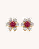Stud Earrings in 18KT gold | 7.03ct | CDET-816