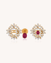 Cocktail Earrings in 18KT gold | 7.88ct | CDET-821