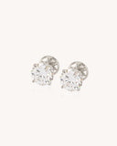 Stud Earrings in 18KT gold | 2.95ct | CDET-825