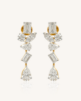 Drop Earrings in 18KT gold | 5.77ct | CDET-939