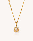 Solitaire Pendant in 18KT gold | 3.87ct | CDL-1026