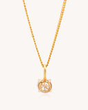 Solitaire Pendant in 18KT gold | 3.85ct | CDL-1029