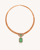 Floral Necklace in 18KT gold | 12.45ct | CDL-1368