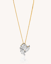 CVD DIAMOND LOCKETS & CHAINS 18 KT EF VVS VS 2.46 CDL-198