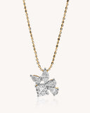 Grant Solitaire Floral Pendant | 16ct | CDL-200