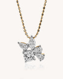 Grant Solitaire Floral Pendant | 16ct | CDL-200