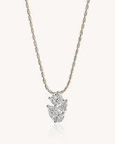 CVD DIAMOND LOCKETS & CHAINS 18 KT EF VVS VS 4.08 CDL-201