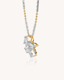 Grant Solitaire Floral Pendant | 16ct | CDL-202
