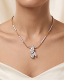 Grant Solitaire Floral Pendant | 16ct | CDL-207