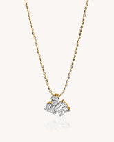 CVD DIAMOND LOCKETS & CHAINS 18 KT EF VVS VS 3.66 CDL-209
