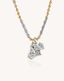 CVD DIAMOND LOCKETS & CHAINS 18 KT EF VVS VS 3.46 CDL-210