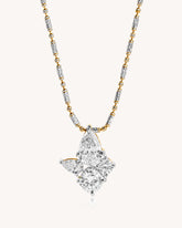 CVD DIAMOND LOCKETS & CHAINS 18 KT EF VVS VS 4.68 CDL-221